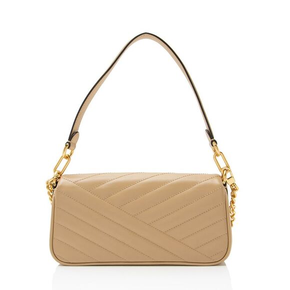 Tory Burch Chevron Leather Kira Small Flap Bag - Picture 3 of 12